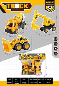 Σετ οχήματα εργασίας - 3pcs - 189220 - 917319