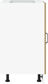 vidaXL Βάση Νιπτήρα "Lyon" από Τεχνητό Ξύλο Δρυός