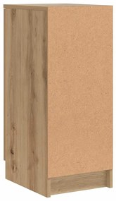 vidaXL Παπουτσοθήκη Χρώμα Αρτισιανή Δρυς 29,5x35x70 εκ. Επεξ. Ξύλο