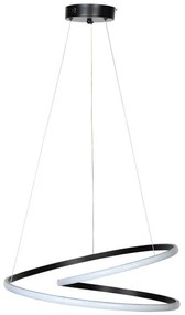 Κρεμαστό Φωτιστικό Οροφής Φ53 εκ. LED 55W 4000K μαύρο - GLOBOBOX C914/500 BK-914-500-2-Μαύρο 914-500-2