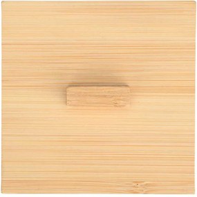 Κουτί Αποθήκευσης (9x9x6) Homely Bamboo Essentials 02-17675