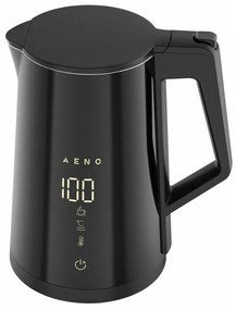 Ηλεκτρικός βραστήρας AENO AEK0007S, 1.7L, WiFi, προστασία STRIX, Οθόνη LED, Οθόνη αφής, Μαύρο