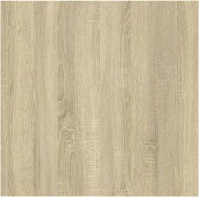 vidaXL Κομοδίνα 2 τεμ. Sonoma Δρυς 30,5 x 30 x 30 εκ. από Επεξ. Ξύλο