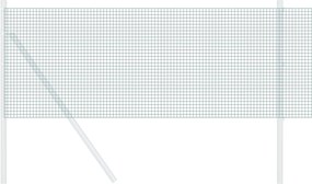 vidaXL Συγκολλητός φράχτης από σύρμα 2500 x 60 εκ Πράσινο