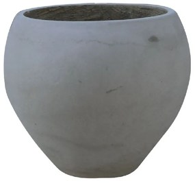 FLOWER POT-5 CEMENT GREY Φ43X32CM