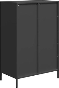 vidaXL Ντουλάπι Μαύρο 68 x 39 x 101,5 εκ. από Χάλυβα