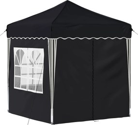 vidaXL Αυτοσχέδιο Μόρφωση 195 x 195 x 245 εκ. Ανθρακί Ύφασμα Όξφορντ
