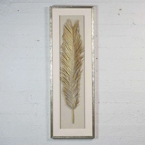 Πίνακας Φτερό 3700-5 40x120cm Gold Supergreens Vertical Mdf