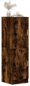 vidaXL Ντουλάπι Κουζίνας Καπνιστή Δρυς 38x41,5x131,5 εκ. Επεξεργ. Ξύλο