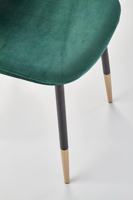 K379 chair, color: dark green DIOMMI V-CH-K/379-KR-C.ZIELONY