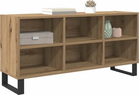 vidaXL Ντουλάπι TV 103,5 x 30 x 50 εκ Artisan Oak Επεξεργασμένο Ξύλο