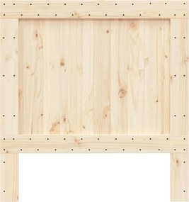 vidaXL Κεφαλάρι 100 x 104 εκ. από Μασίφ Ξύλο Πεύκου