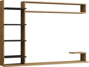 Σύνθεση Τηλεόρασης Sapphire / Ανθρακί GRUMAR 180x29.6x121.8