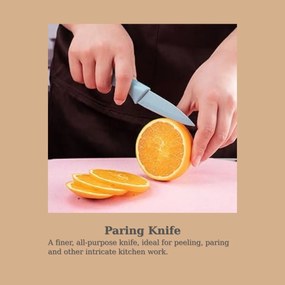 Σετ Μαχαιριών 6τμχ. από Ανοξείδωτο Χάλυβα