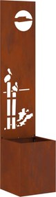 vidaXL Οθόνη Ιδιωτικότητας Κήπου Σκ rusty 32 x 150 εκ