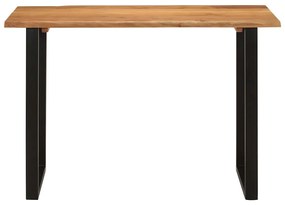 vidaXL Τραπεζαρία 110 x 50 x 76 εκ. από Μασίφ Ξύλο Ακακίας