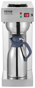 VEVOR 12 Cups Commercial Drip Coffee Maker with Thermal Carafe Restaurant Office
