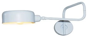 Φωτιστικό Τοίχου - Απλίκα HL-3544-1 77-3925 Cari White Homelighting Metal