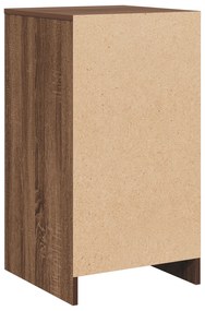 vidaXL Μπουφές  Καφέ δρυός 40x41x75 εκ. Επεξεργασμένο ξύλο