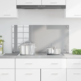 vidaXL Πίσω Πάνελ Κουζίνας Ανοιχτό γκρι 100 x 50 x 0.6 εκ.