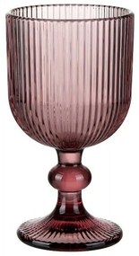 Ποτήρι Κρασιού Κολωνάτο Noris 52.502.54 250ml Purple Cryspo Trio Glass