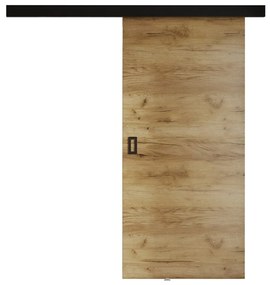 Συρόμενες πόρτες Dover 169, 26 kg, Craft δρυς, Πλαστικοποιημένη μοριοσανίδα, Ανοιχτό καφέ, Αλουμίνιο | Epipla1.gr