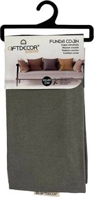 Κάλυψη μαξιλαριού Gift Decor Ανθρακί 60 x 0,5 x 60 cm