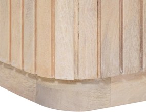 vidaXL Χειροποίητο Σετ Τραπεζιών 2 τμχ. Λευκό 45 x 45 x 45 cm