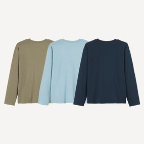 Σετ 3 μακρυμάνικα T-shirts με θέμα το σκι