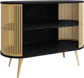 Κονσόλα Roenni III-Μαύρο Μάρμαρο