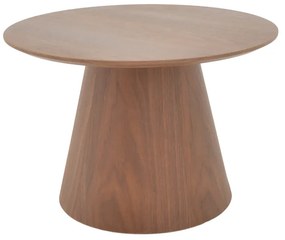 Τραπέζι σαλονιού Kayano καρυδί mdf Φ60x40εκ Υλικό: MDF 18mm 101-000111
