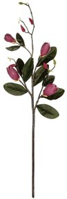 Τεχνητό Λουλούδι Magnolia 21421 120cm Dark Pink GloboStar Πολυαιθυλένιο