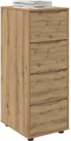 vidaXL Ντουλάπι αποθήκευσης Artisan Oak 40 x 48 x 105 εκ