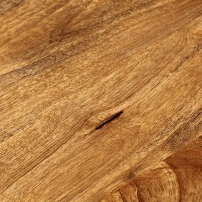 vidaXL Επιφάνεια Τραπεζιού Στρογγυλή Ø60x3,8 εκ. Μασίφ Ξύλο Μάνγκο