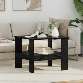 vidaXL Τραπεζάκι σαλονιού Μαύρη Οξυά 57 x 55 x 45 εκ