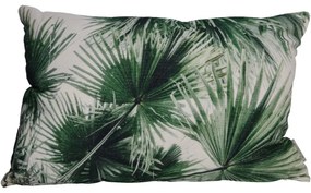 Μαξιλάρι ArteLibre Φύλλα Φοίνικα Πράσινο Βαμβακερό 40x60cm