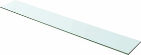 vidaXL Ράφια Πάνελ 2 τεμ. Διάφανα 100 x 15 εκ. Γυάλινα