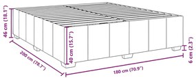 ΚΡΕΒΑΤΙ BOXSPRING ΜΕ ΣΤΡΩΜΑ ΑΝΟΙΧΤΟ ΓΚΡΙ 180X200 ΕΚ. ΥΦΑΣΜΑΤΙΝΟ 3285491