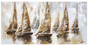 Πίνακας σε καμβά Yelkan Inart 120x3.5x60εκ