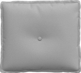vidaXL Μαξιλάρι Πλάτης Σκίουρος Γκρί 50 x 19 x 45 εκ ύφασμα