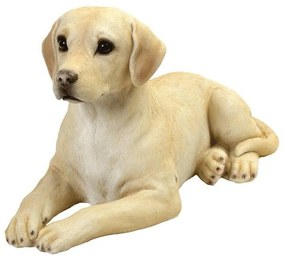 Διακοσμητική Φιγούρα Σκύλος Labrador KUL206 43x19x22,8cm Beige Espiel Polyresin
