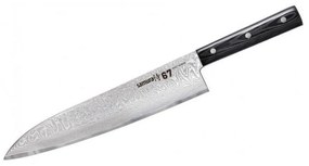 Μαχαίρι Grand Chef Damascus 67 SD67-0087M 24cm Black Samura Stainless Steel