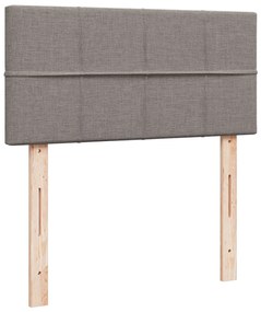 ΚΡΕΒΑΤΙ BOXSPRING ΜΕ ΣΤΡΩΜΑ TAUPE 90X190 ΕΚ.ΥΦΑΣΜΑΤΙΝΟ 3288839