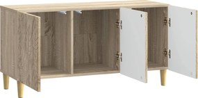 vidaXL Ντουλάπι TV 99 x 34,5 x 50 εκ. Sonoma Δρυς Επεξεργασμένο Ξύλο