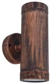 Σποτ Φωτιστικό Τοίχου Πλαστικό C-02 H16 Φ10 Heronia Lighting-15-0040-Χάλκινο 15-0040