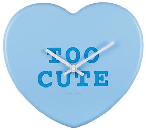 Ρολόι Τοίχου (6.2x27) Karlsson Heart Candy Soft Blue