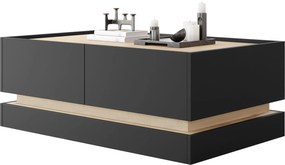 Τραπεζάκι Σαλονιού Zarpant L97 4K-Μαύρο