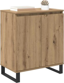 vidaXL Πλαϊνό γραφείο Artisan Oak 60 x 35 x 70 cm Επεξεργασμένο ξύλο