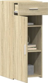 vidaXL Ντουλάπι Sonoma Δρυς 40x42,5x93 εκ. από Επεξεργασμένο Ξύλο
