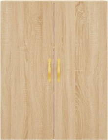 vidaXL Ντουλάπι Επιτοίχιο Sonoma Δρυς 69,5 x 34 x 90 εκ.